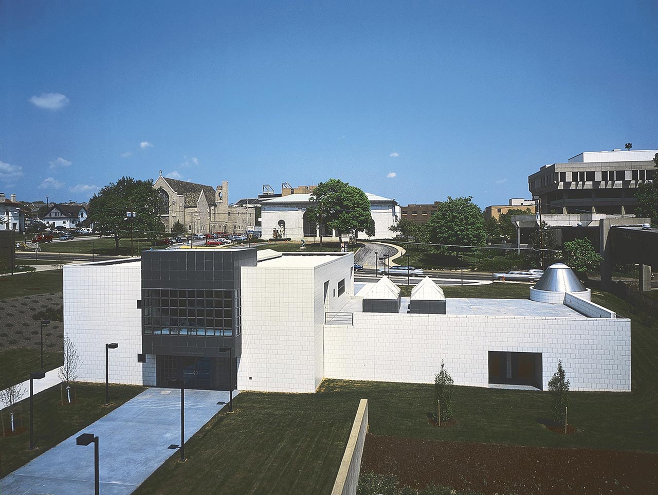 Aerial view of exterior